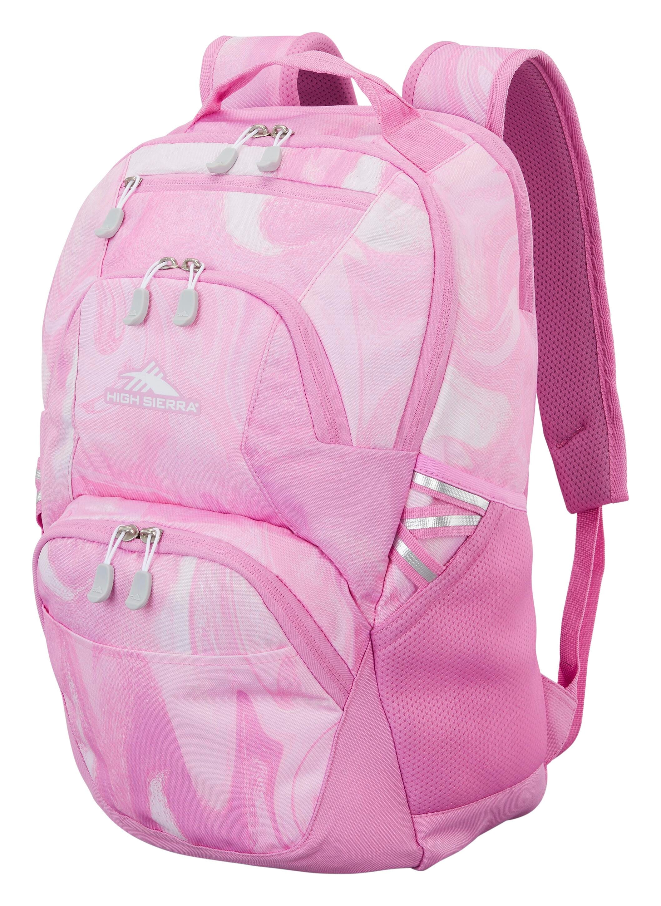 High Sierra Swoop Backpack, Pink Marble Swirl 2150706
